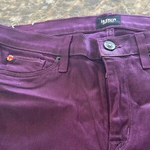 Hudson Jeans Womens Deep Purple Denim